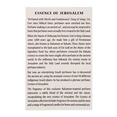 Essence of Jerusalem Eau de toilette spray for Man - 100ml, 3.4 fl.oz - The Peace Of God®