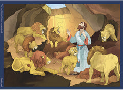 Daniel in the Lion's Den Tray Puzzle 36 pieces - The Peace Of God®
