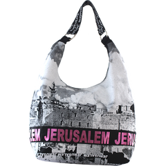 Kotel Hobo Bag with Jerusalem Pink Foil - The Peace Of God®