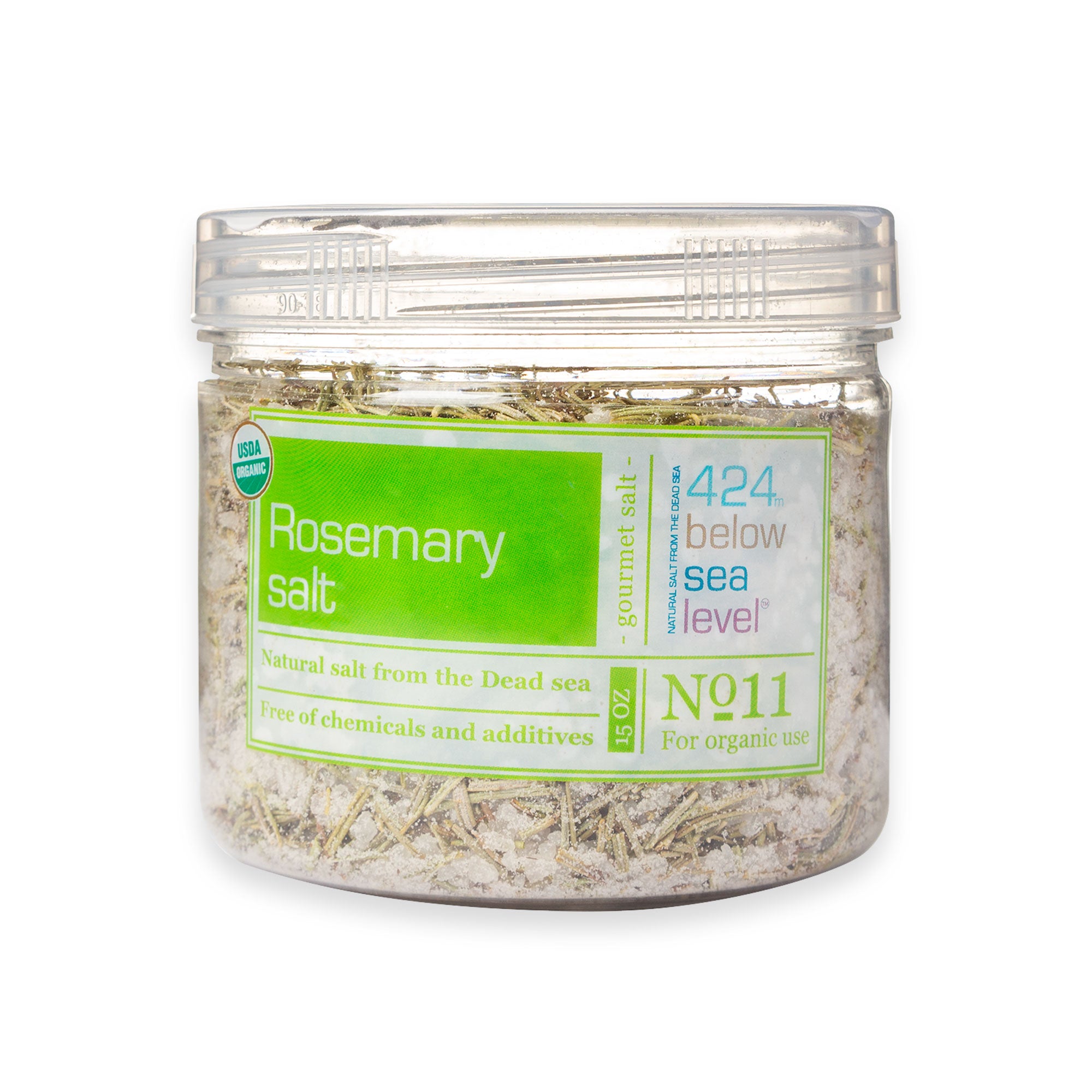 Rosemary Salt , from the Dead Sea 400 gr/14.10 oz - The Peace Of God®