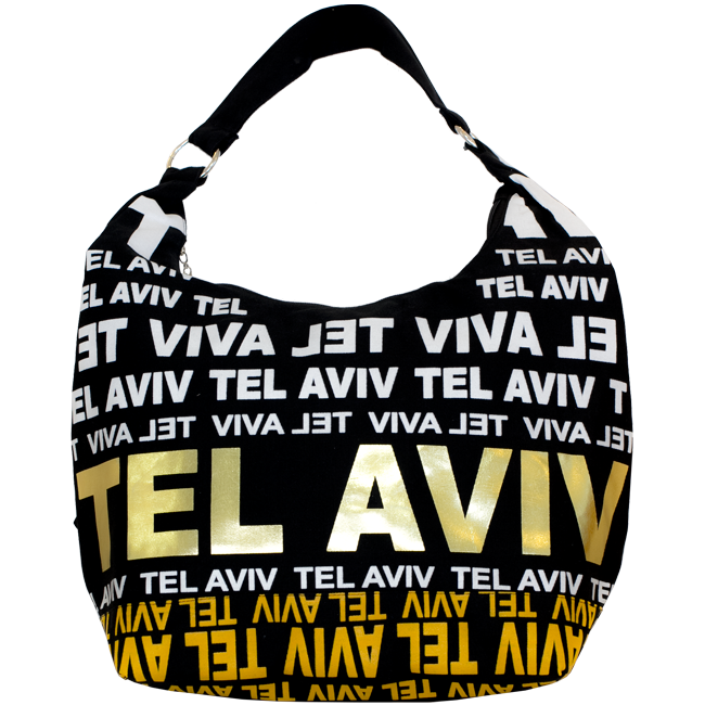 City Hobo Bag with Tel Aviv Gold Foil - The Peace Of God®