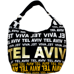 City Hobo Bag with Tel Aviv Gold Foil - The Peace Of God®
