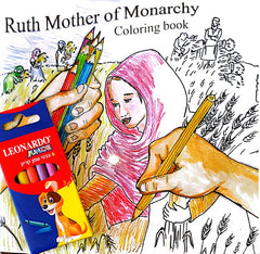 Ruth Mother of Monarchy Coloring Book - The Peace Of God®