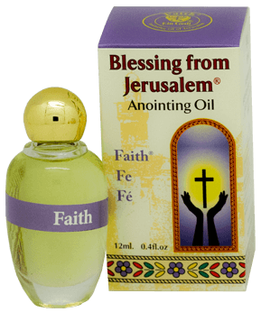 Blessing From Jerusalem Anointing Oil - Faith 12 ml, 0.4 fl.oz.