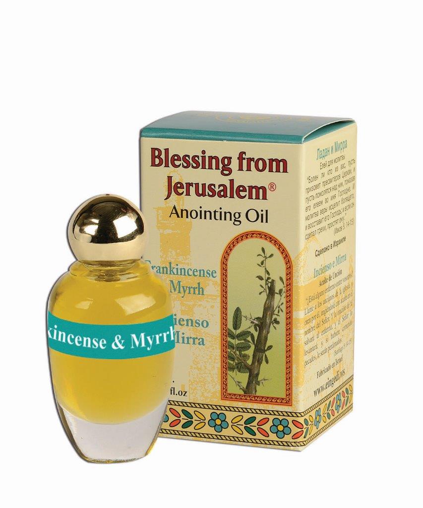 Anointing Oil with Frankincense and Myrrh 12 ml, 0.4 fl.oz.