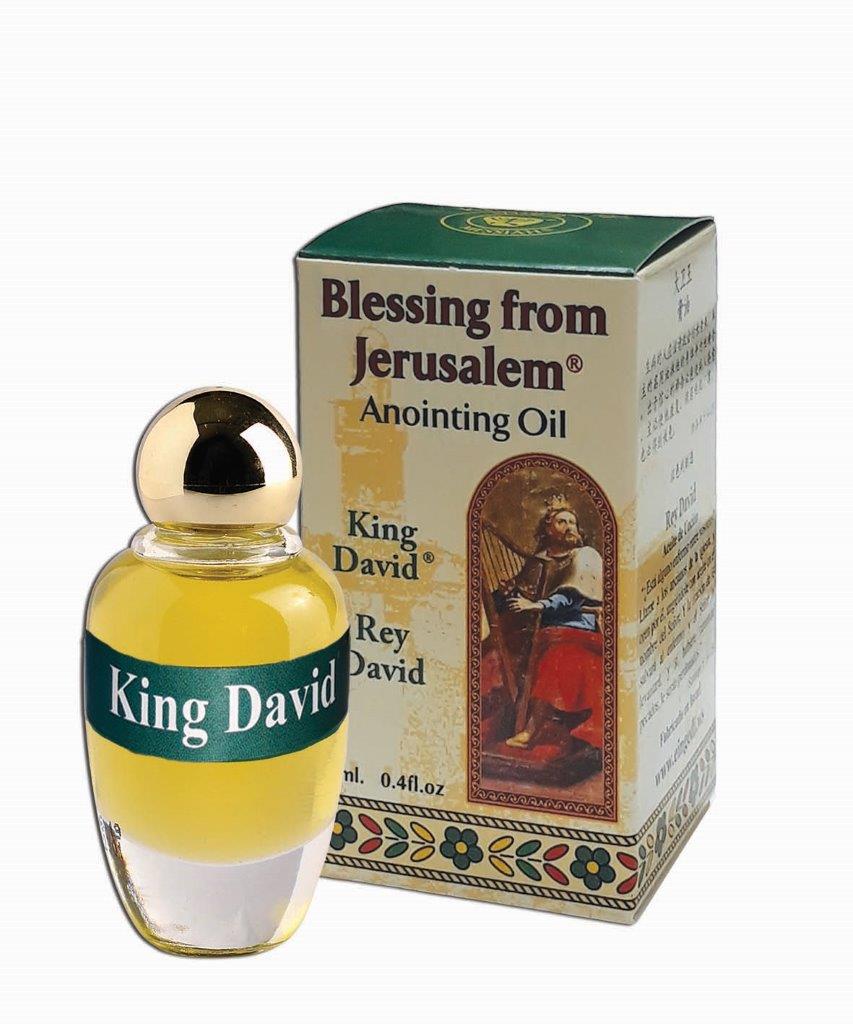 Anointing Oil King David - Blessing From Jerusalem - 12 ml , 0.4 fl.oz.