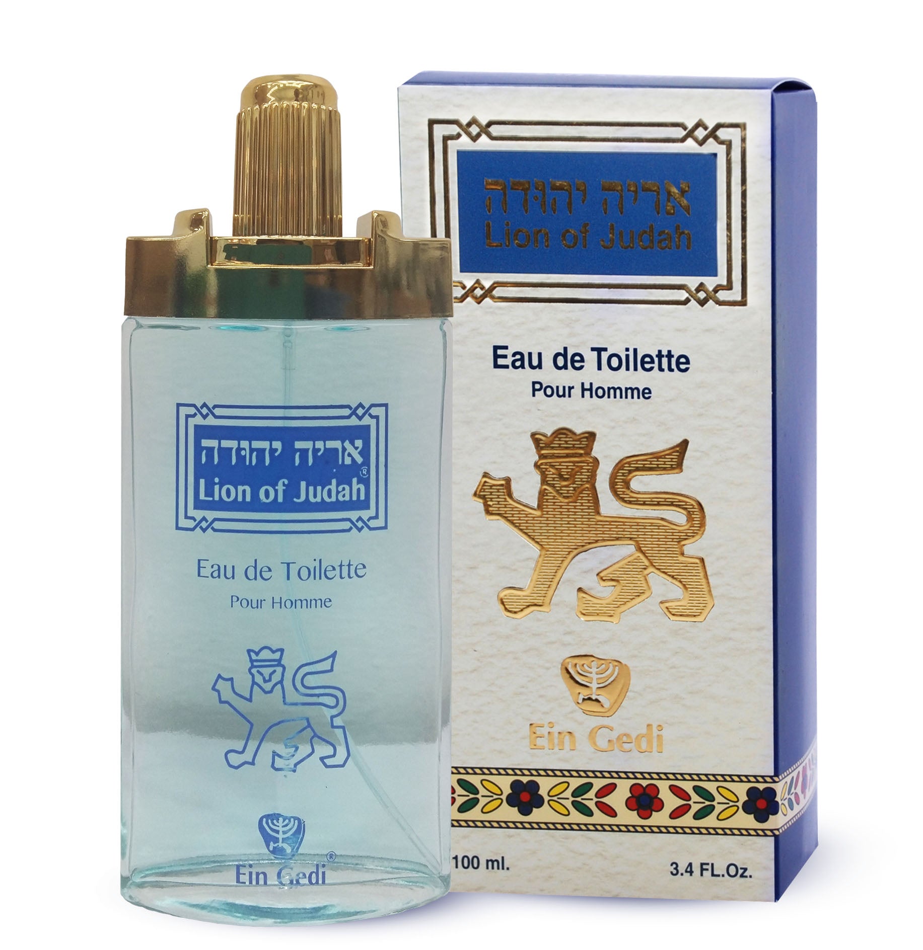 Lion of Judah Eau de Toilette For Man 100ml, 3.4 fl.oz. For Man - The Peace Of God®