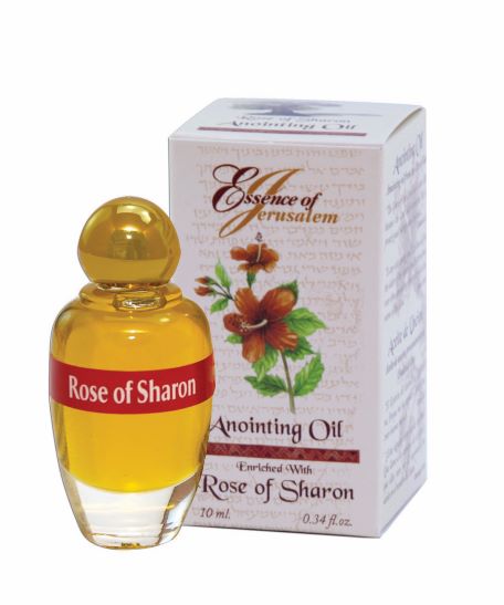 Essence of Jerusalem - Anointing oil Rose of Sharon- 10 ml , 0.34 fl.oz - The Peace Of God®