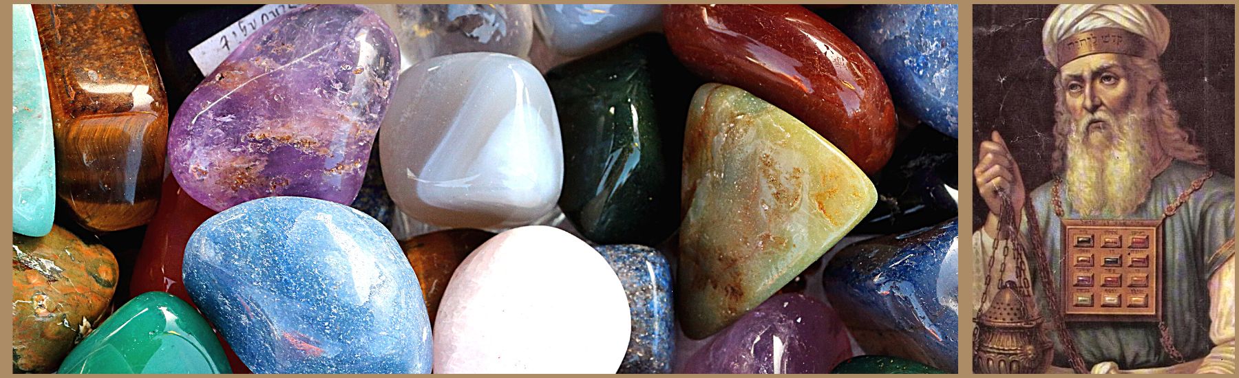 Gemstones of New Jerusalem Glass Stones 