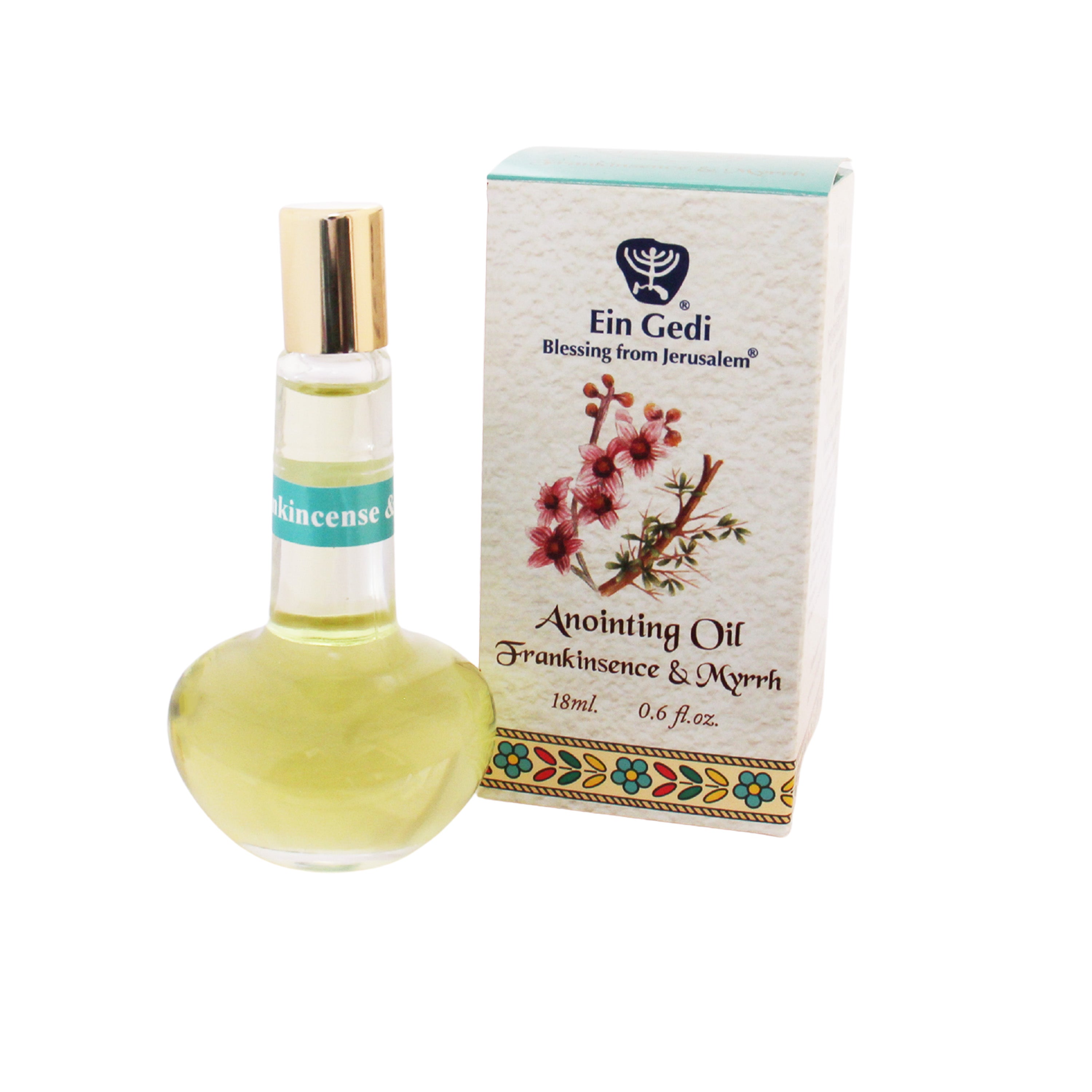 Special Deal Buy 3 at 28.9$ - Anointing Oils 18 ml 0.6 fl.oz. Spikenard Myrrh & Frankincese - The Peace Of God®