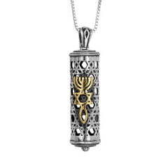 Messianic jewelry, Mezuzah with the Grafted In from Israel
