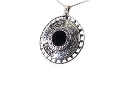 Pendant Kabbalah Names of 12 Angels & Ana Bekoachd