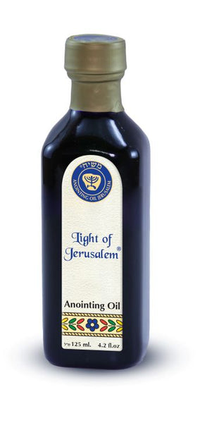 Anointing oil - Large Bottle - Light of Jerusalem, 125ml - Galilee