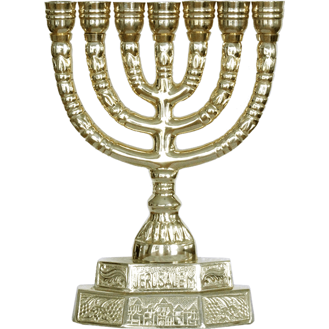 Knesset Tribute Menorah / 11 inches - 28 cm - The Peace Of God®