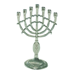 Small Curved Grafted In Menorah 4 3/4 in - 12 cm - The Peace Of God®