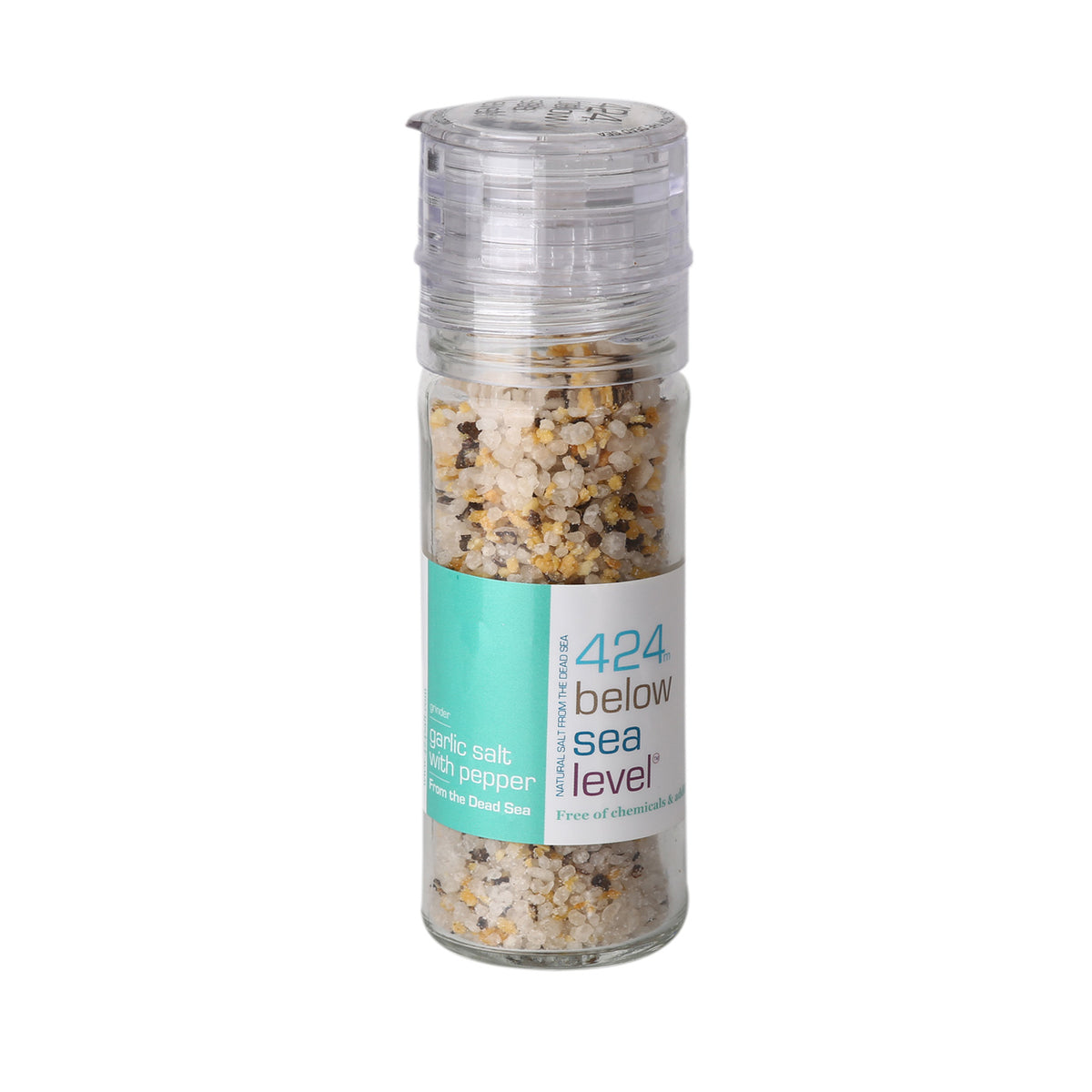 Garlic Salt With Pepper, from the Dead Sea 110gr/3.87 oz - The Peace Of God®