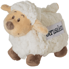 Jerusalem Fluffy Sheep Plush Toy-Small - The Peace Of God®