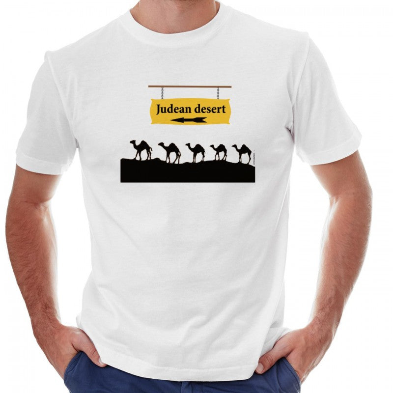 T-shirt Camels walking to Judea Desert  Israel - The Peace Of God®