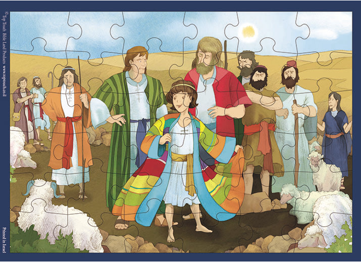 Joseph & the Coat of Many Colors Tray Puzzle 36 pieces - The Peace Of God®