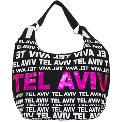 City Hobo Bag with Tel Aviv Pink Foil - The Peace Of God®