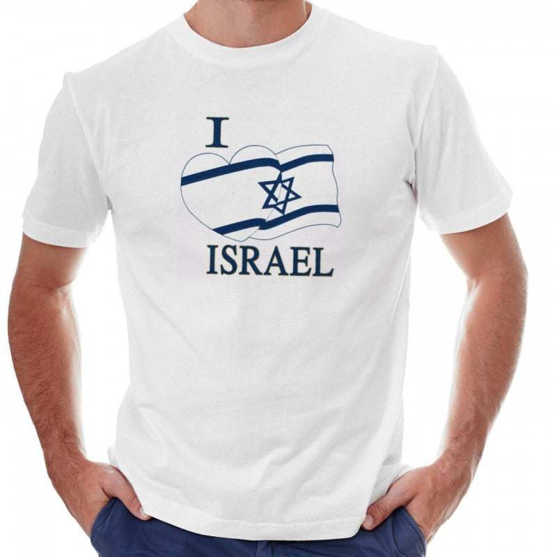 T-shirt I Love Israel Flag
