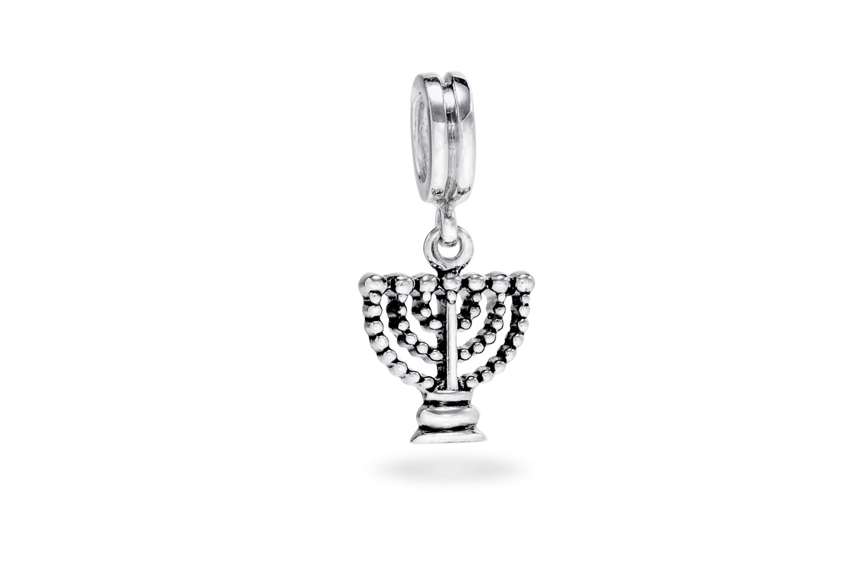 Menorah Silver Bead - The Peace Of God®