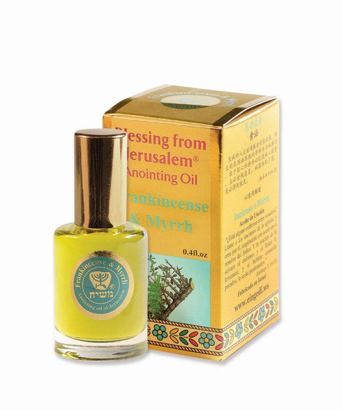 Frankincense and Myrrh Anointing Oil Blessing from Jerusalem 10ml