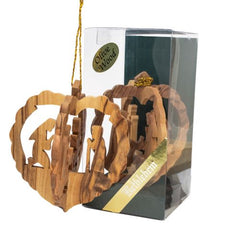 Christmas Ornament from Olive Wood - The Peace Of God®
