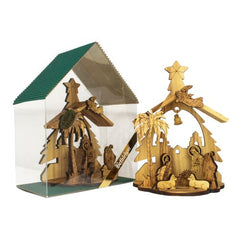 Nativity  From Olive Wood / Olive Wood Nativity Scene Handmade Christmas Gift - The Peace Of God®