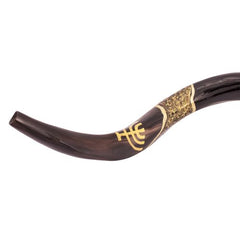 Painted Kudu Shofar Jerusalem"lion of Judah" From Israel - The Peace Of God®