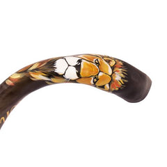 Painted Kudu Shofar Jerusalem"lion of Judah" From Israel - The Peace Of God®