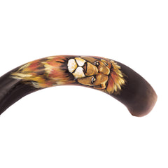 Painted Kudu Shofar Jerusalem"lion of Judah"  From Israel - The Peace Of God®