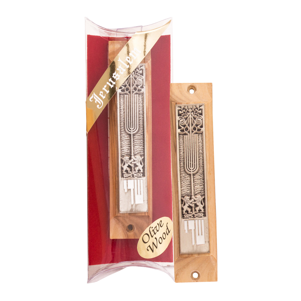 Olive Wood Mezuzah