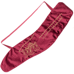 Ark of the Covenant Burgundy Velvet Shofar Bag - The Peace Of God®