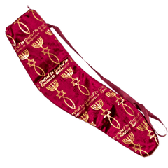 Grafted In Burgundy Long Shofar Bag - The Peace Of God®