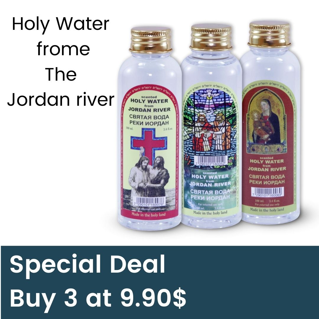 Special Deal Buy 3 Holy Water 100 ml , 3.74 fl.oz. at 9.90$ - The Peace Of God®