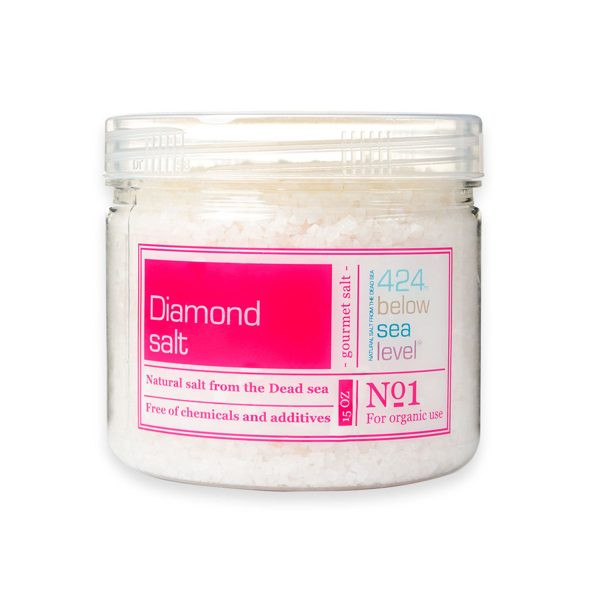 Diamond Salt , from the Dead Sea 400 gr/14.10 oz - The Peace Of God®