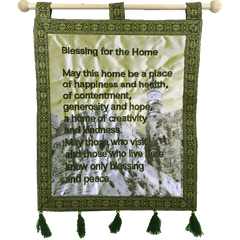 Blessing for the Home Banner-Green - The Peace Of God®