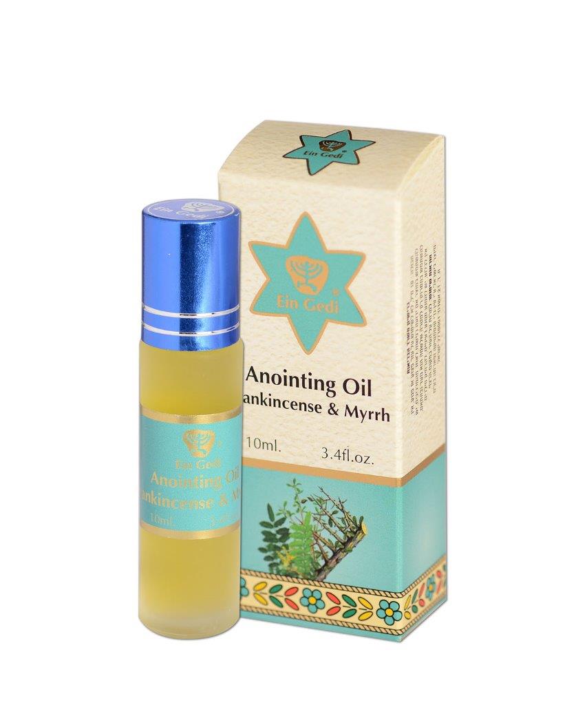 Authentic Anointing Oil Myrrh & Frankincense Blessed from Jerusalem