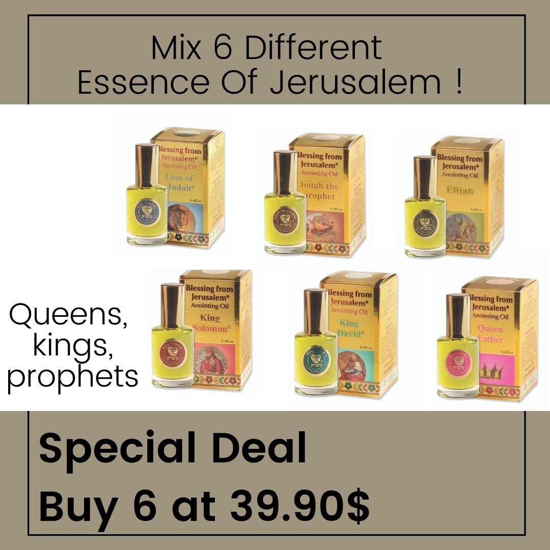 Special Deal Buy 6 at $ 39.9 - Gold Collection , Anointing Oils 12 ml , 0.4 fl.oz - The Peace Of God®